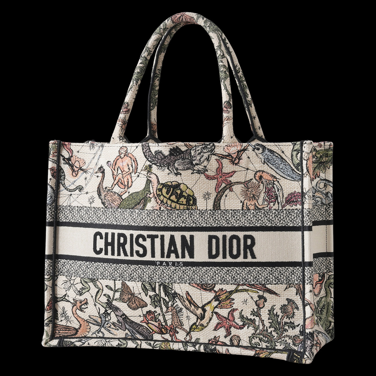 CHRISTIAN DIOR(USED)디올 M1324 북토트 미듐